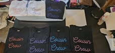 Customizable Cousin Crew Shirts